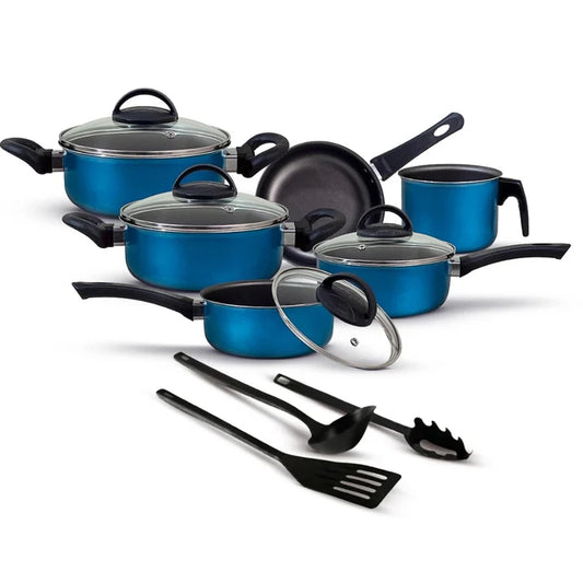 Kit de Panelas 9 Peças com Teflon Antiaderente